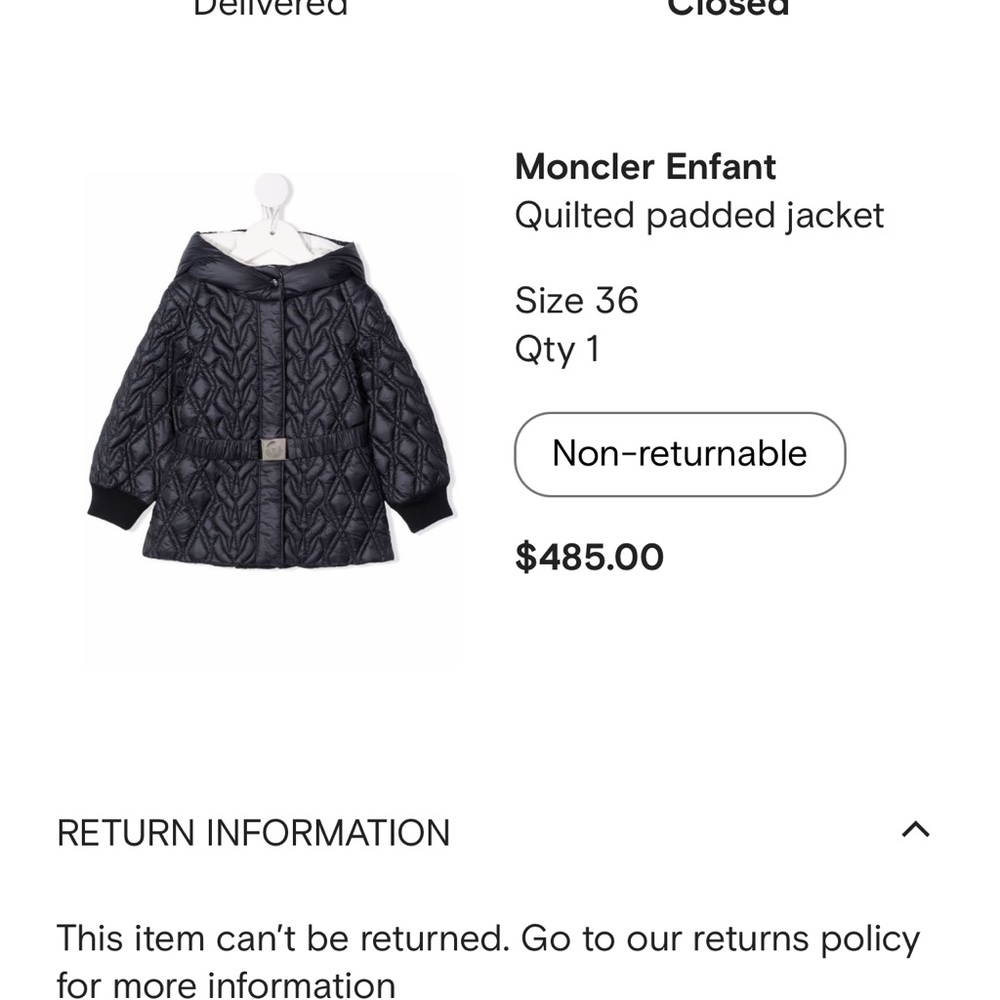 Moncler autumn-spring